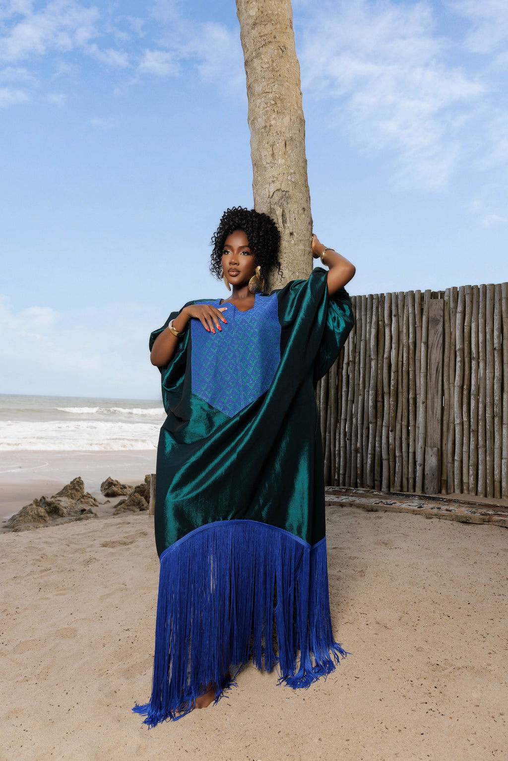 LAMU Fringe Kaftan